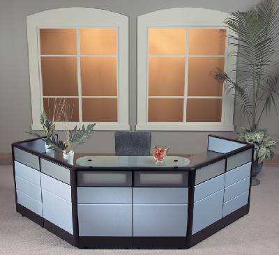reception desk