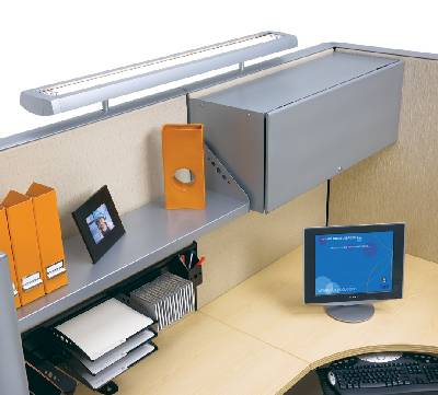 cubicle storage options