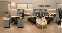 office cubicles