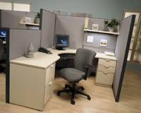corner cubicle