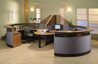 deluxe receptionist counter