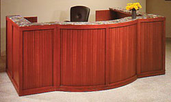 waiting room desk