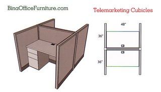 telemarketing cubicle