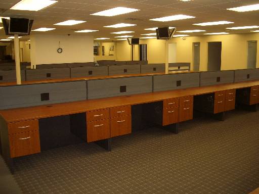 office desk layout