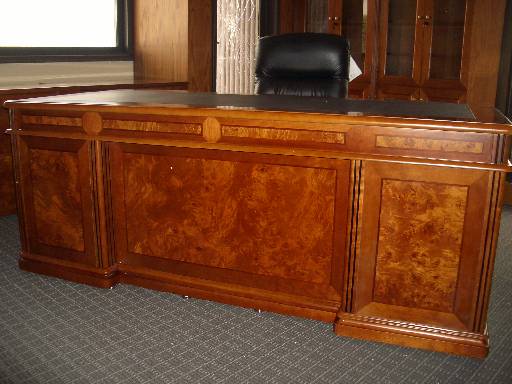 elegant wood desk