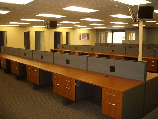 office bullpen area