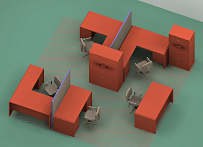 3-D Rendered Diagram