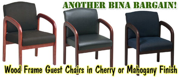 wood frame side chair