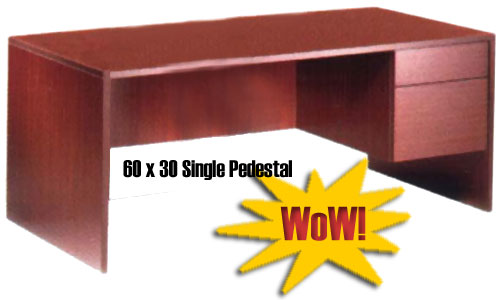 double pedestal desk