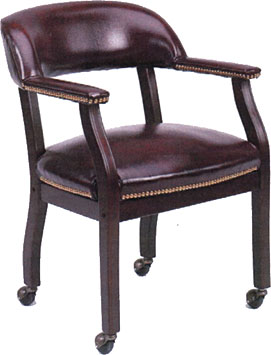 Traditional Captains Chair with casters