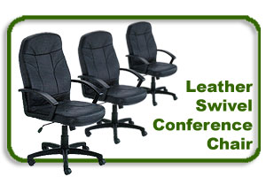 leather swivel chair